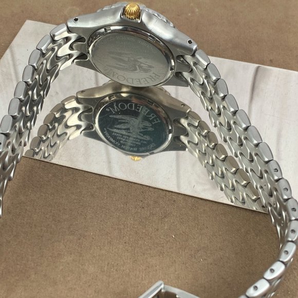 Vintage Rare Freedom Eagle Watch Special Edition ESQ Movado Freedom Watch - Picture 3 of 9